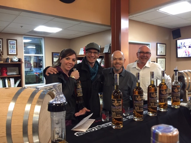 Whiskey Stroll host business owner and distillers
